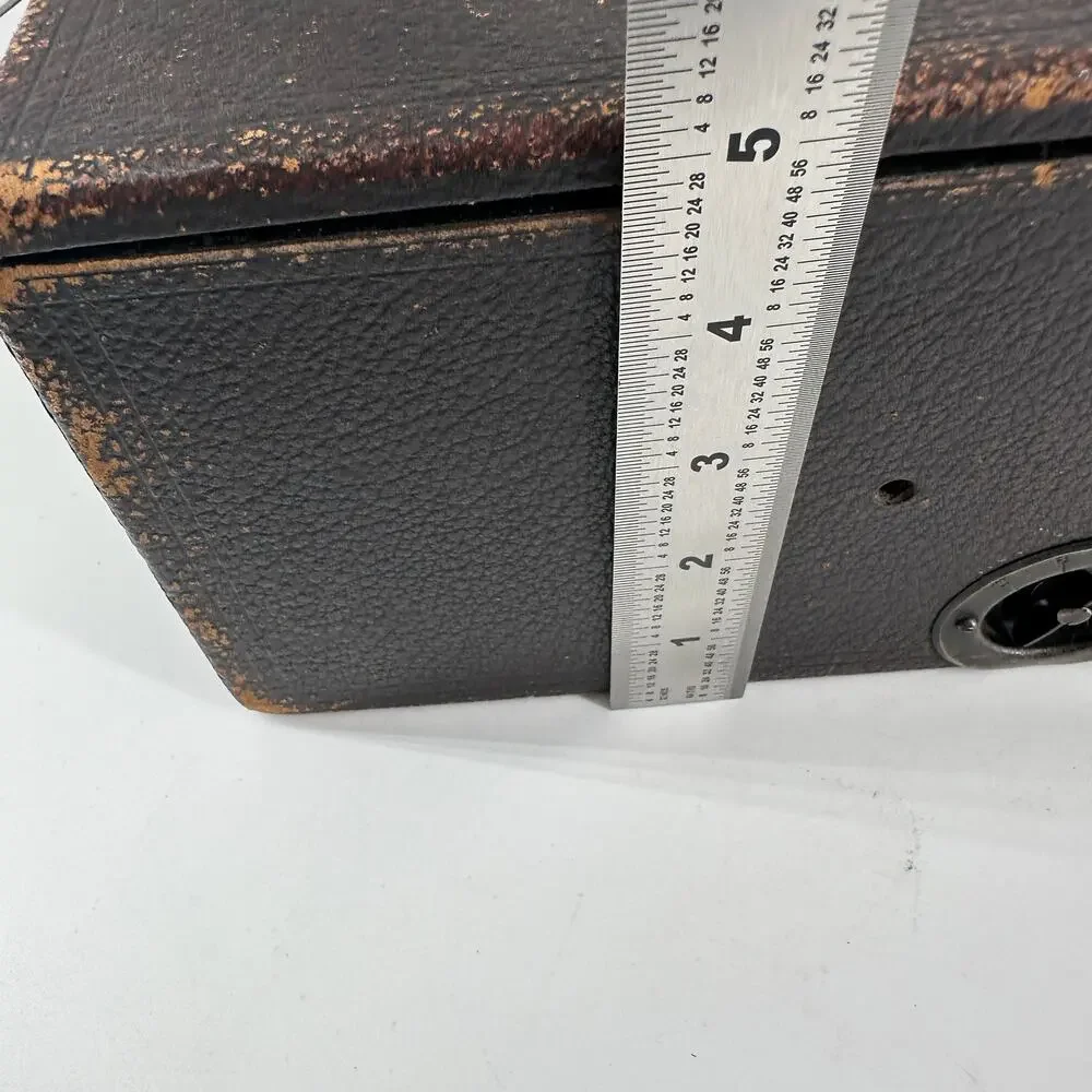 1897 Vive Camera No. 4 Antique 4x5 Plate Camera w/ Focusing Hood Chicago